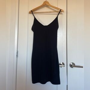 Esprit Black Slip Dress with Spaghetti Straps